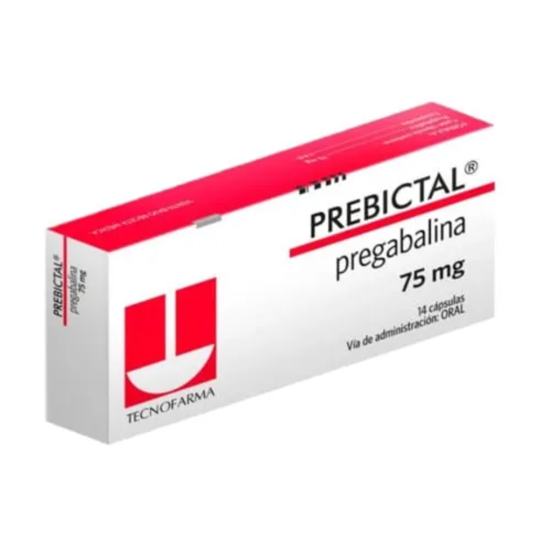 PREBICTAL PREGABALINA 75MG CAP X 14
